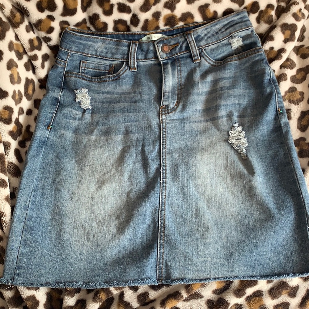Denim Skirt from Francesca’s